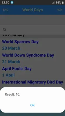 World Days android App screenshot 4